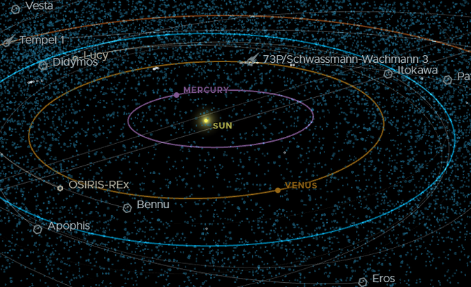 NASA's Eyes - Sterne und Missionen beobachten
