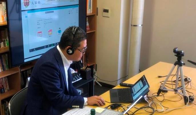 Zoomセミナー風景