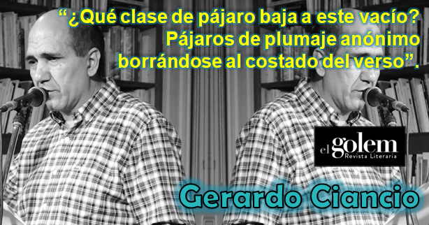Poemas de  Gerardo Ciancio