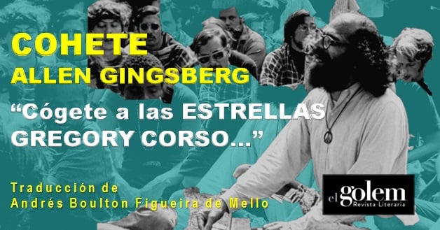 Poema Cohete. Allen Gingsberg