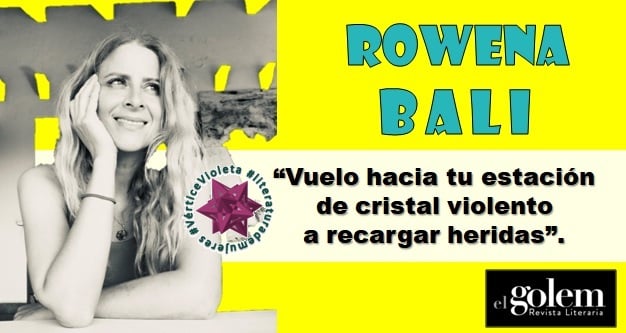 Poemas, poesía de Rowena Bali