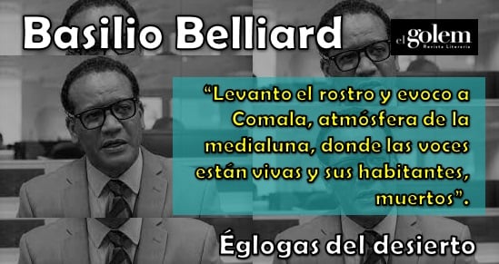 Églogas del desierto, poemas de Basilio Belliard