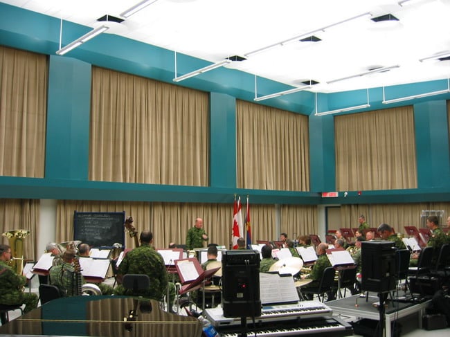 Royal Canadian Military Band Practice and Recording Studio