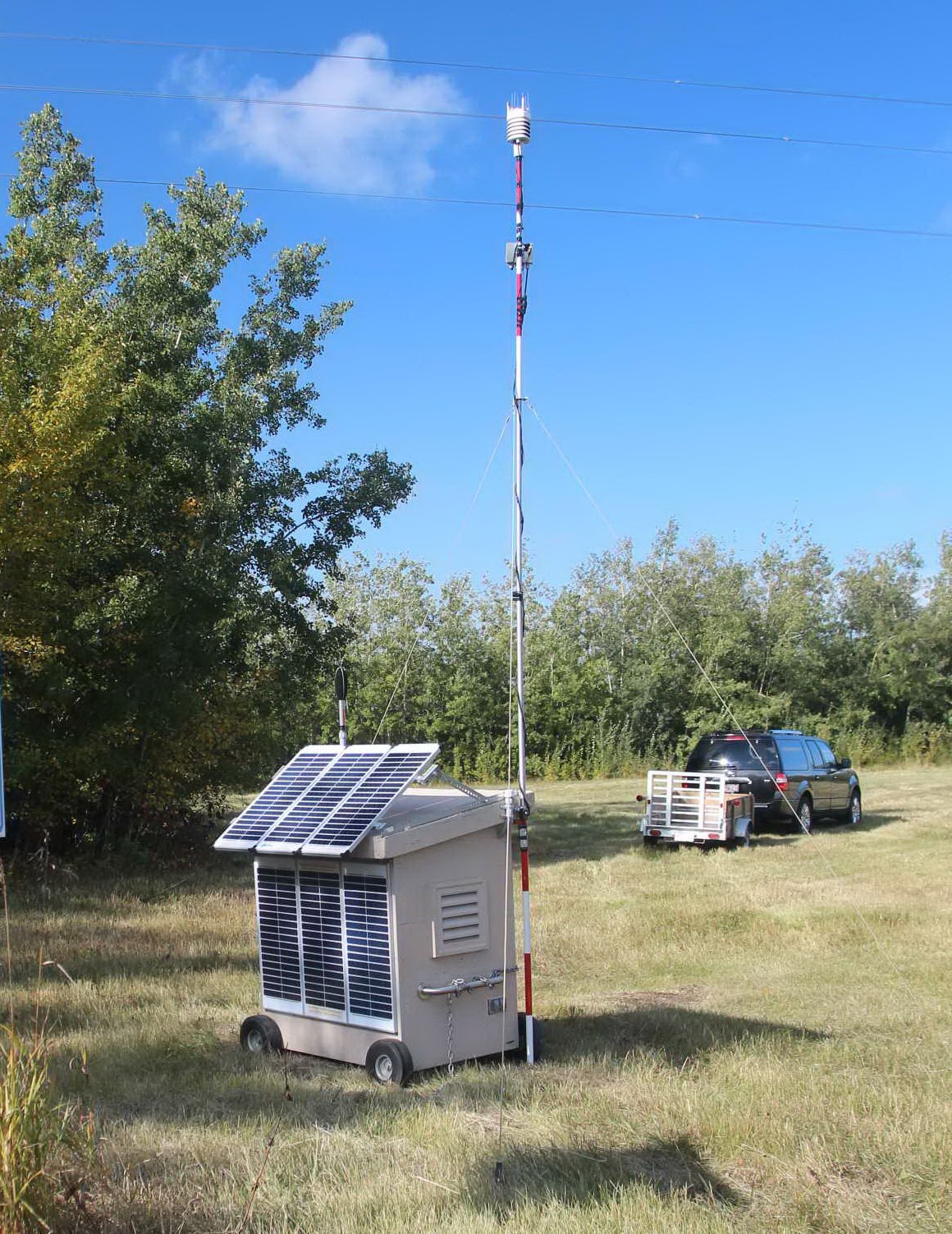 Long-Term Noise and Weather Monitoring Shelter