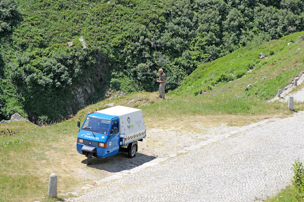 Die Drüradbrüedere sind unterwegs auf der Tremola