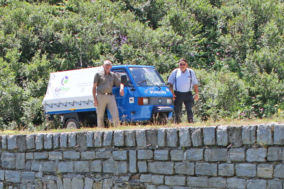 Die Drüradbrüedere sind unterwegs auf der Tremola