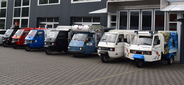 Ape on tour am 2. Ape-Treffen Poppenweiler 2019