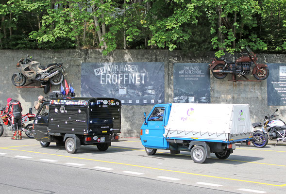 Die Drüradbrüedere auf dem Brünigpass