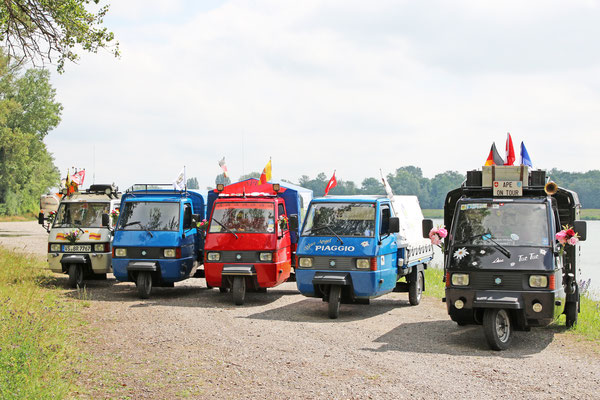 Die Drüradbrüedere sind unterwegs.