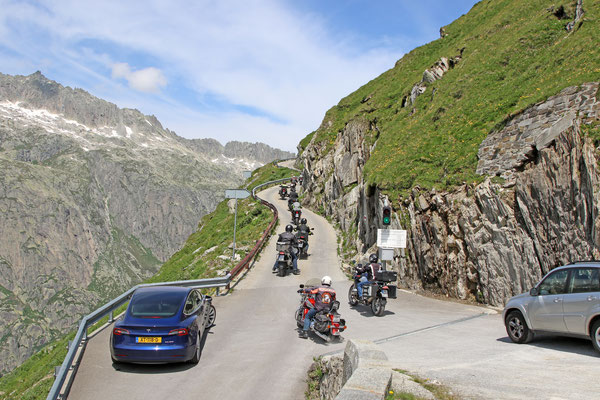Die Drüradbrüedere am Oberaarsee