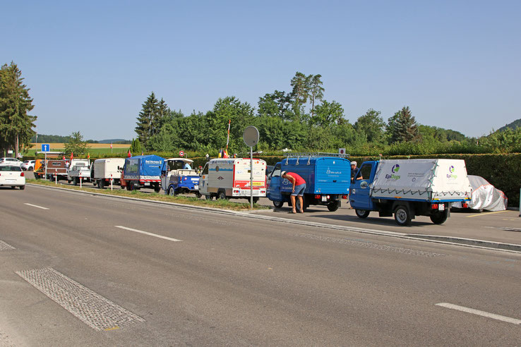 Ape-Treffen in Wagenhausen 2022