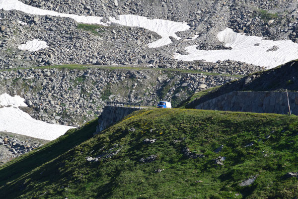 Die Drüradbrüedere sind unterwegs am Nufenenpass