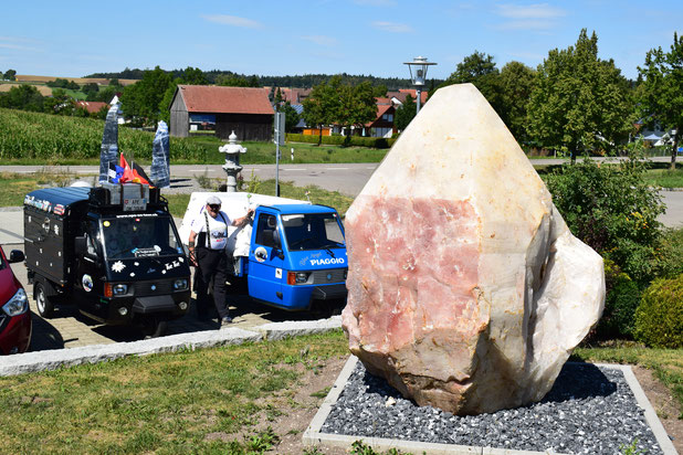 Hier ist es möglich in die Welt der Mineralien und Fossilien einzutauchen.