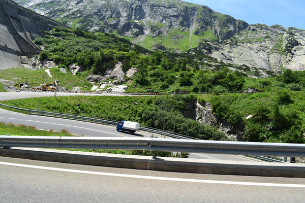 Die Drüradbrüedere auf dem Grimselpass