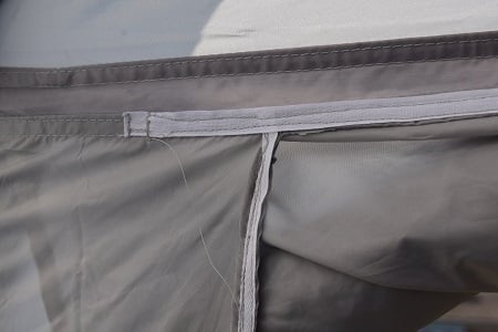 Modifizieren des Anbauzelt für die Ape TM, Kasten