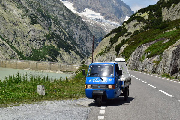 Die Drüradbrüedere auf dem Grimselpass