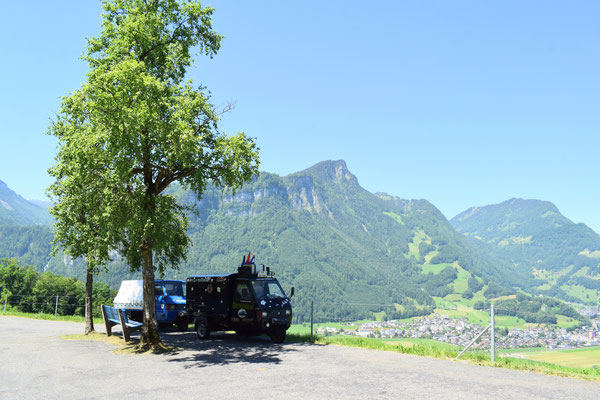 Die Drüradbüedere am Kerenzerberg