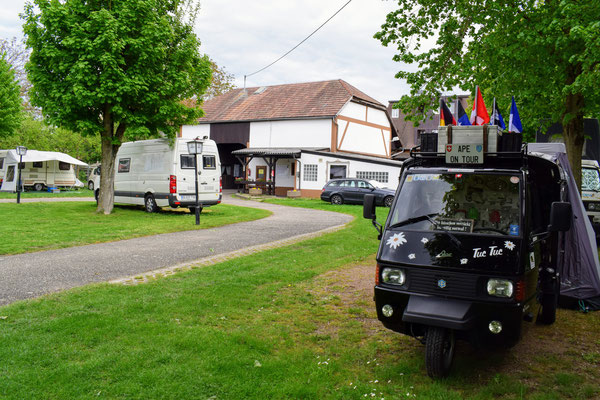 Mit der Ape unterwegs