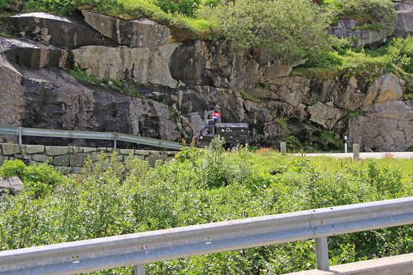 Die Drüradbrüedere auf dem Grimselpass