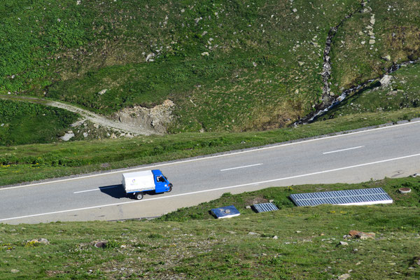 Die Drüradbrüedere sind unterwegs am Nufenenpass
