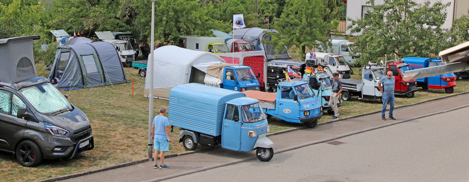 15. Ape -Treffen in Bergfelden 2022