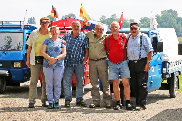 Die Drüradbrüedere sind unterwegs.