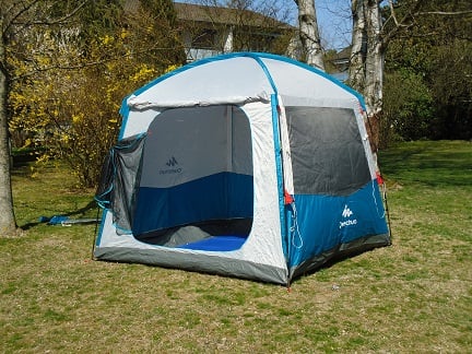 Vorzelt für die Piaggio Ape TM