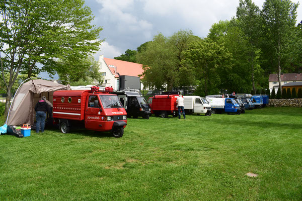 Ape on tour am 2. Ape-Treffen Poppenweiler 2019