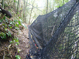 石見銀山地区法面工事その2