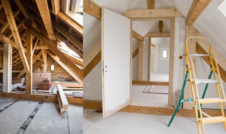 Dachgeschoss Sanierung und Ausbau