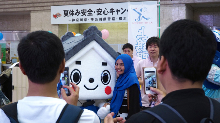 異国の人達にも人気あるよ〜！