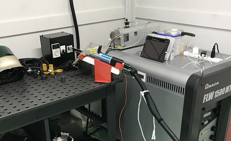 ハンディファイバー溶接機を導入しました