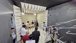 Evaluation lecture using actual equipment