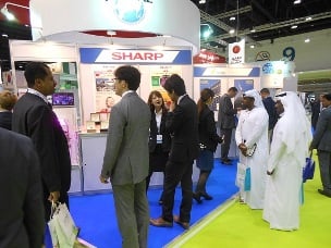 出展企業パネル展示