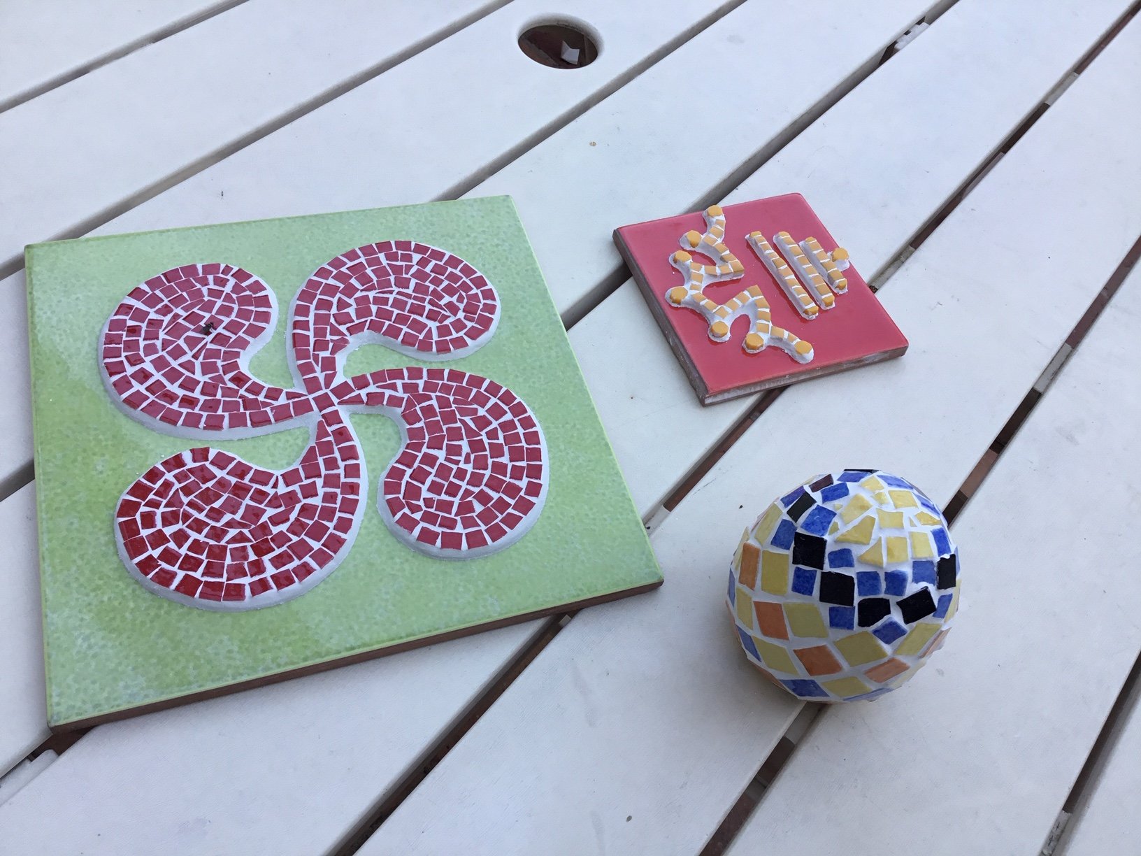 Geneviève du 82, zoom sur les mosaïques,