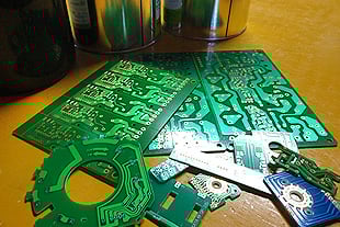 熱硬化性レジストインクを用いたソルダーレジスト