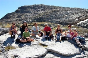 un pique-nique bien mérité