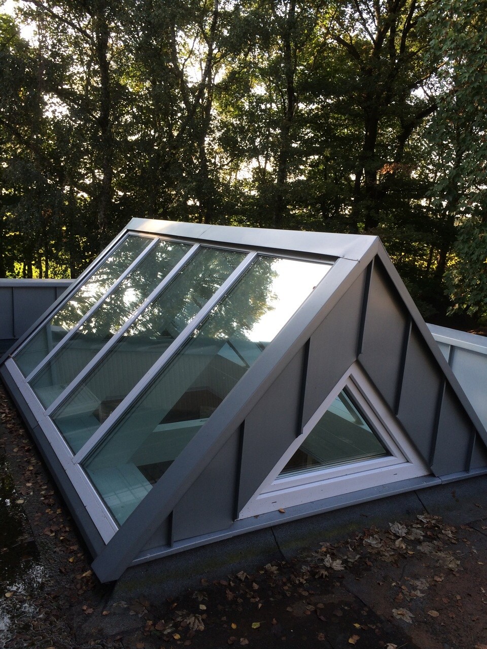 Blechverkleidung Wintergarten Oberlichter