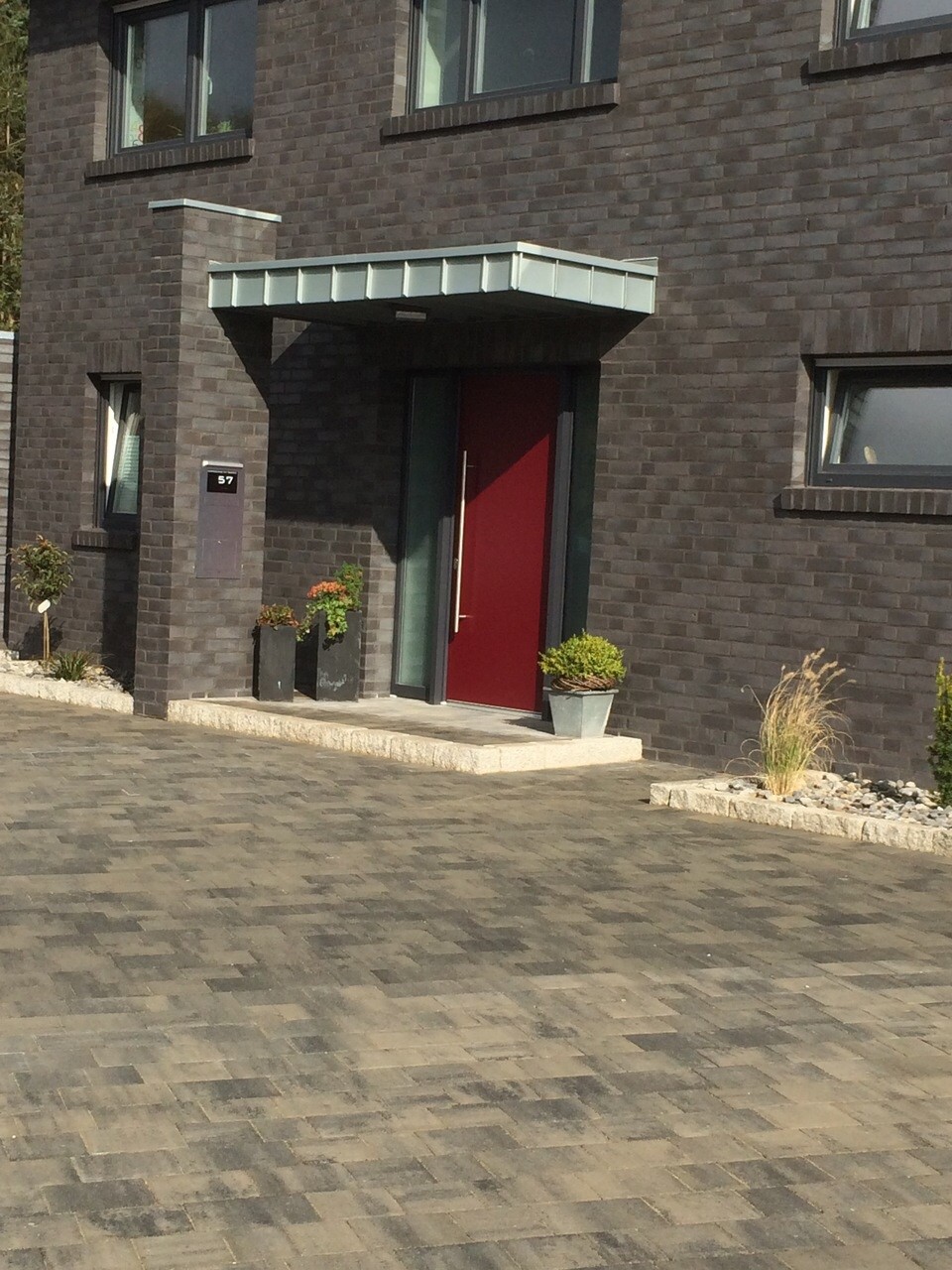 Blechverkleidung Vordach