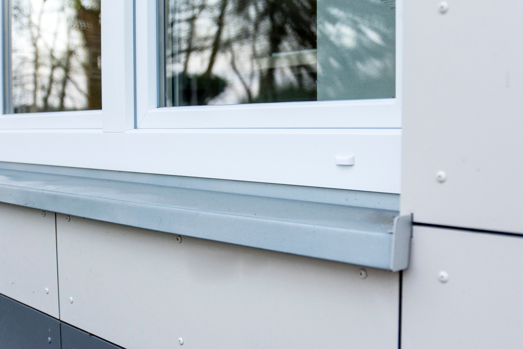 Blechbearbeitung von Fensterbänke