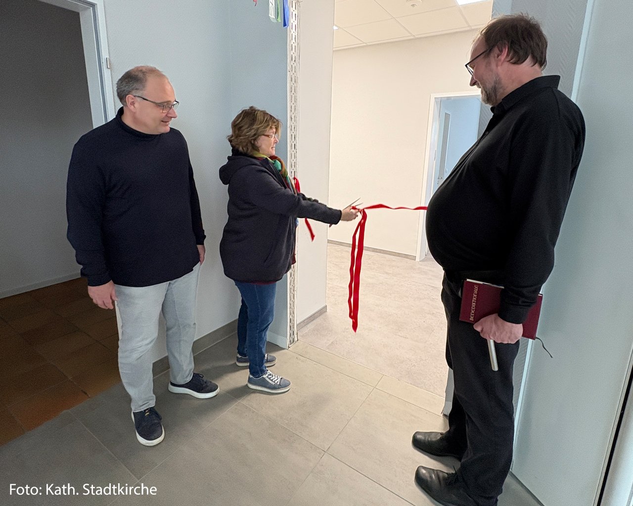 Feierliche Eröffnung im katholischen ‎Stadthaus -Das Erdgeschoss ist nun bezugsfertig