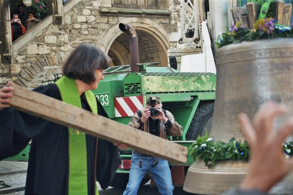 Erster Anschlag der Glocken