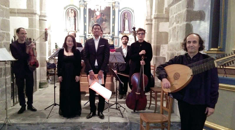 L'Ensemble MAGNETIS avec Sébastien BOUVEYRON, Misora Lee soprano et Blaise RANTOANINA tenor