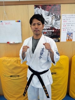 真盟会館　泉佐野支部　指導員　湯前佑弥