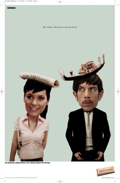 Martin Meister - Der Standard advert campaign