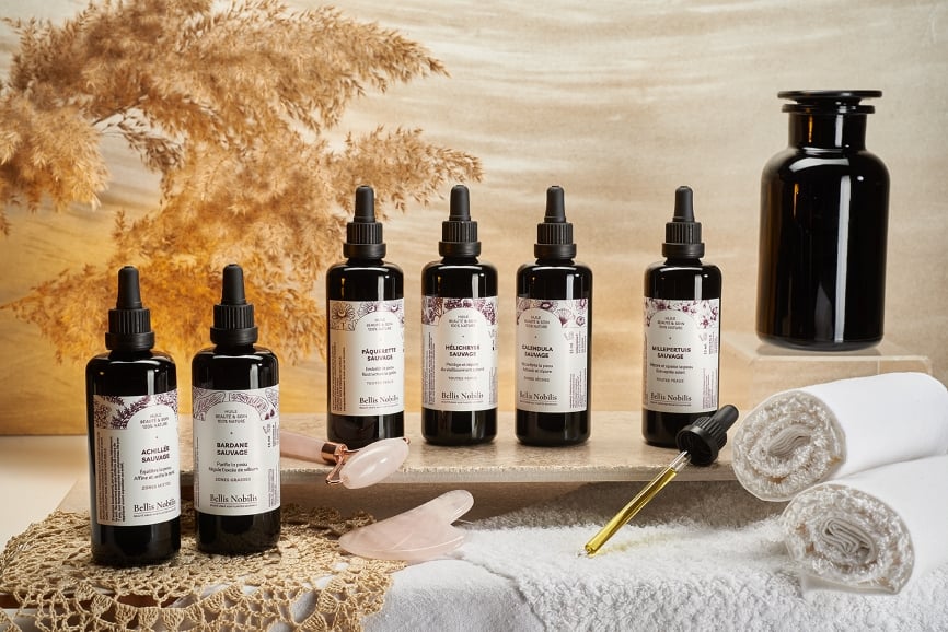 Huiles sérums Bellis Nobilis - Gamme professionnelle format cabine