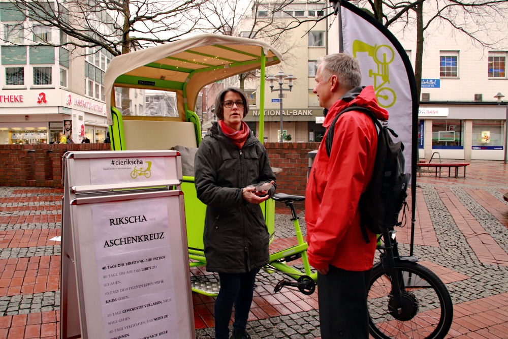 Aschenkreuz 2 Go am 06.03.2019 auf dem Kaiser-Otto-Platz