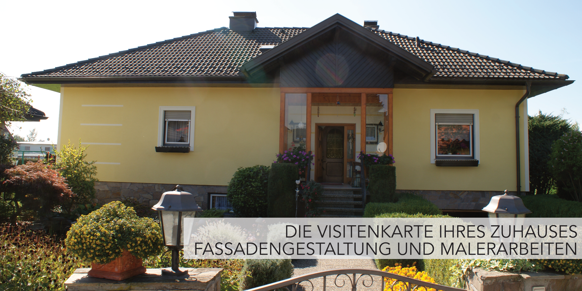 Fassadengestaltung, Wandmalerei, Schablonen Arbeiten -  Malerei Wagner Persenbeug