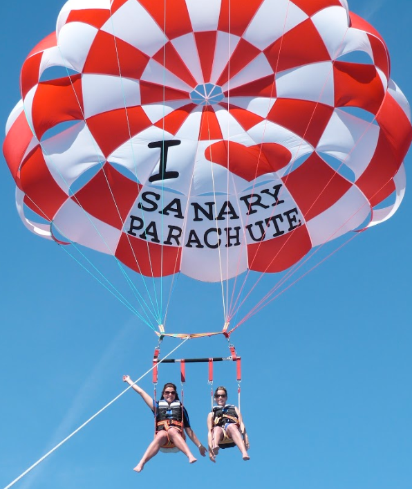 Parachute ascensionnel Sanary sur Mer