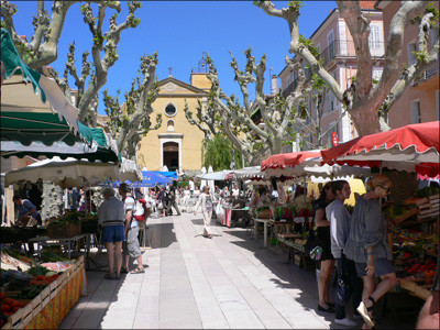 Marché provençal Bandol
